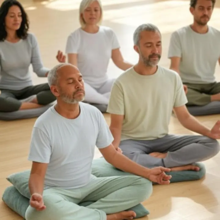 Wspólnota praktykujących w kręgu wellness