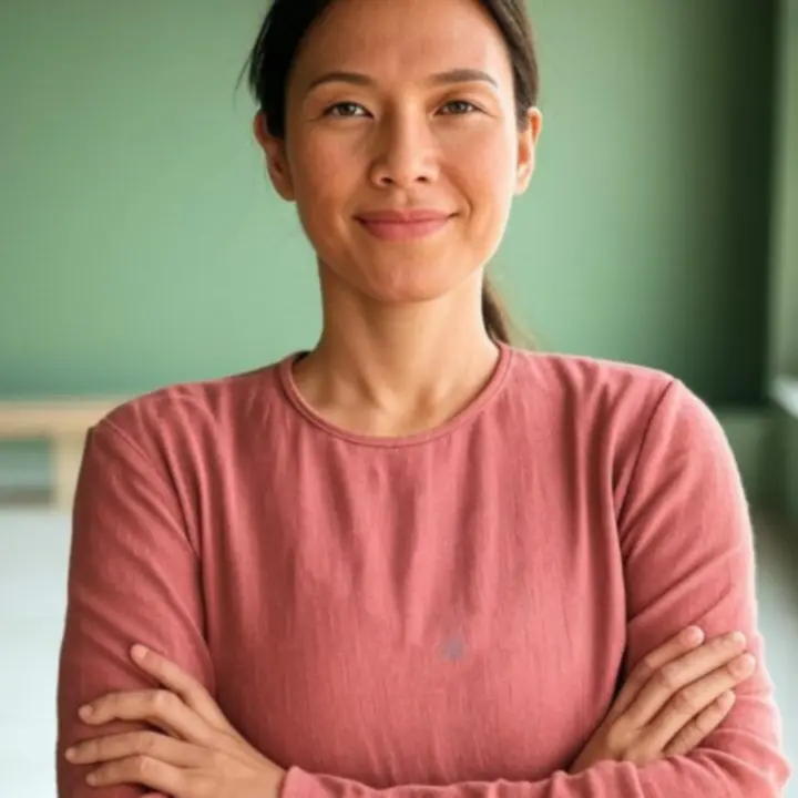 Instruktorka Kasia w profesjonalnym ujęciu portretowym